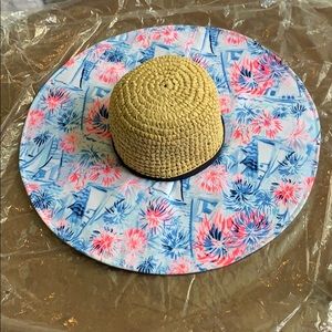 Lilly Pulitzer beach hat